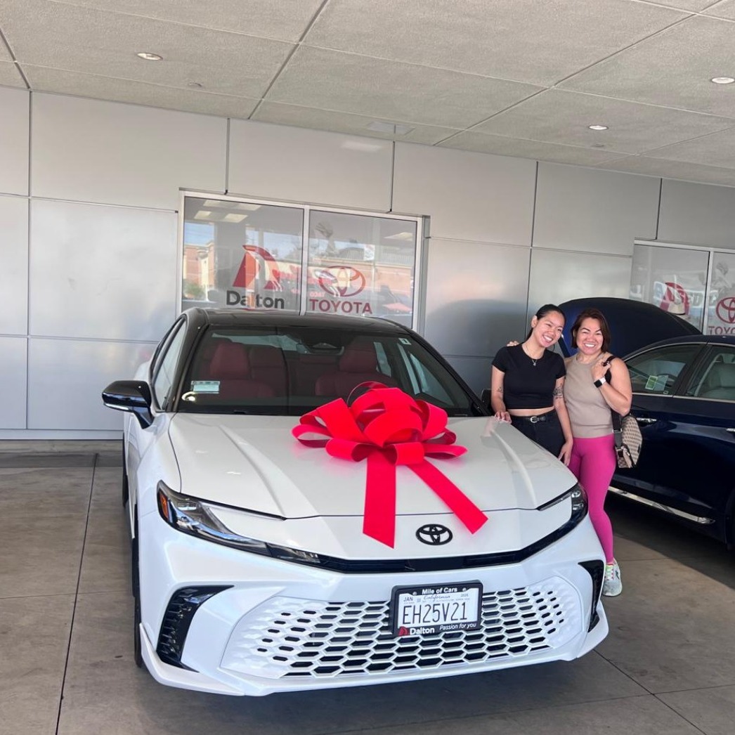 Congrats to our amazing customers on their beautiful new Toyota Camry! 🚗🎉 

Welcome to the @toyotadaltonus family! 🙌

#DaltonToyota #ToyotaCamry #Camry #MileofCars #preownedcars
