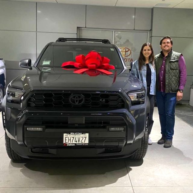Congratulations to the Garcia Family on their brand new Toyota 4Runner from @toyotadaltonus! 🚙 🎉 

Thank you for choosing Dalton Toyota, and enjoy every adventure ahead!

#DaltonToyota #Toyota4Runner #DaltonDelivery #ToyotaFamily #ToyotaAdventure #DaltonDifference