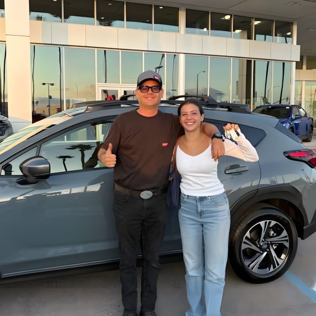 Congratulations to Maria 🎉

Maria just upgraded her Crosstrek to a brand-new model at @subarudalton! 🚗✨

 Marco Vazquez made sure they experienced the 5‑Star Dalton Delivery that our customers love.

#DaltonSubaru #Crosstrek #SanDiegoSubaru #mileofcars