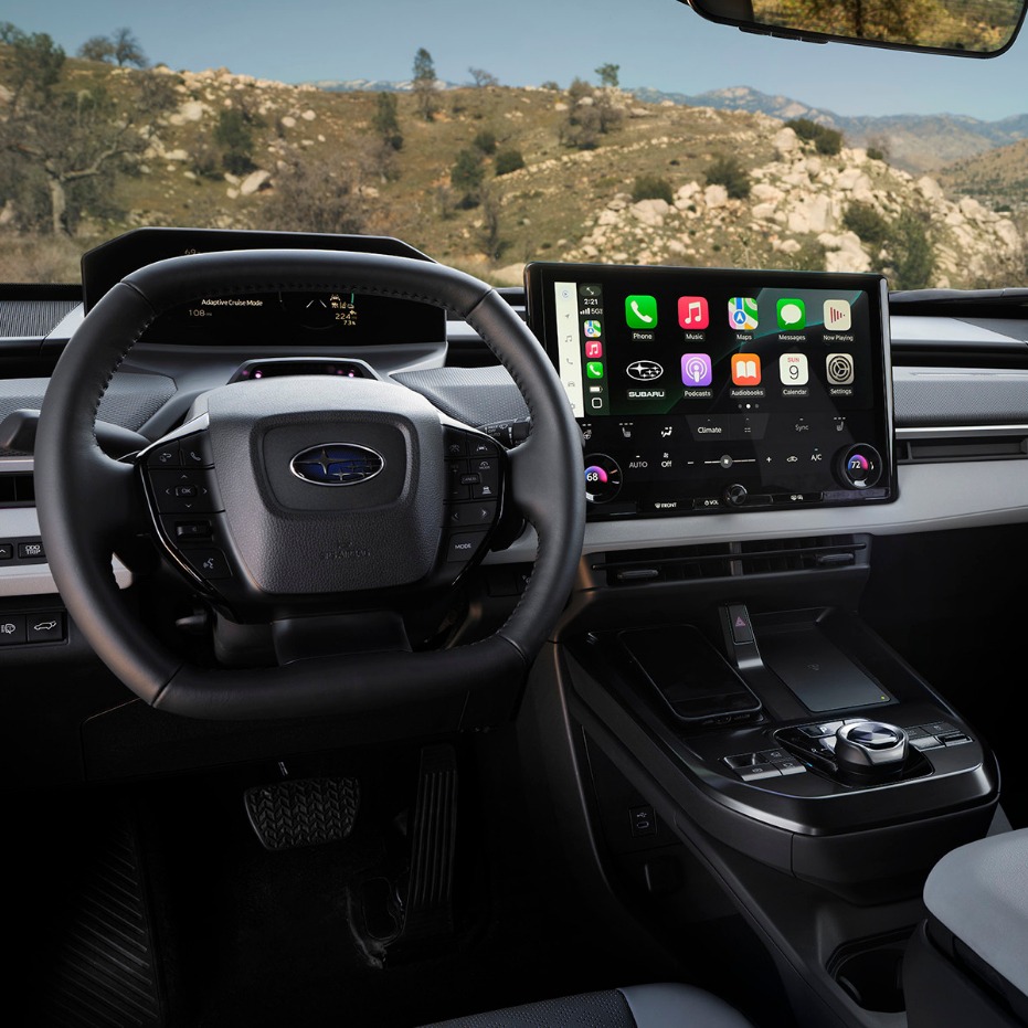 Meet the All-New 2026 Subaru Solterra EV! ⚡️

🛣 Go farther with up to 288 miles of range
⚡️ Fast charging: 10% to 80% in approx. 28 minutes
🔌 Expanded access to 25,000+ Tesla Superchargers
🐎 More power with increased standard horsepower + available 338 hp on XT models
🚘 Available Special APR financing on select 2026 Solterra models, now through December 1, 2025 at @subarudalton.

#DaltonSubaru #SubaruSolterra #SubaruEV #2026Solterra #MileofCars #electricvehicle