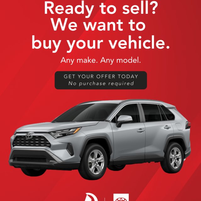 Thinking about selling your car? 🚗 ➡️💰💵

We want to buy it! Any make, any model, and no purchase required.
Get a fast, hassle-free offer today and see how easy selling your vehicle can be at @toyotadaltonus!

#DaltonToyota #WeBuyCars #TradeInValue #MileofCars