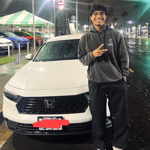 We'd like to congratulate Diego on his second car from @ballhonda_sd 🚘2️⃣

Thank you to Sales Professional Ricardo for helping Diego into this awesome 2025 CPO Accord!

#2025HondaAccord #HondaAccord #BallHonda #MileofCars