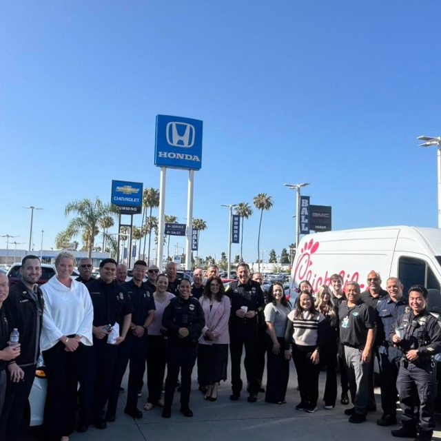 Ball Automotive supporting the First Responders of National City!