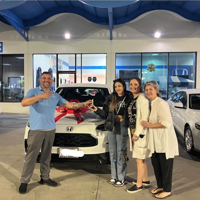Serving three generations of the same family is something truly special.
Grandmother, mother, and daughter, all joined us at@ballhonda_sd for a new car!

Big congratulations to everyone on the new 2026 Honda HR-V! 🚗✨

#BallHonda #HondaHRV #2026HondaHRV #MileofCars