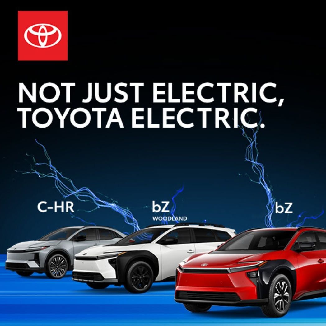 ⚡️ Not just electric. Toyota Electric. ⚡️

The future of driving is here with Toyota’s electrified lineup! From the stylish C-HR to the bold bZ models, there’s an electric vehicle ready for every adventure.

Ready to make the switch? Visit @toyotadaltonus and experience Toyota Electric for yourself.

#ToyotaElectric #ToyotaCHR #ElectricVehicles #DaltonToyota #MileofCars