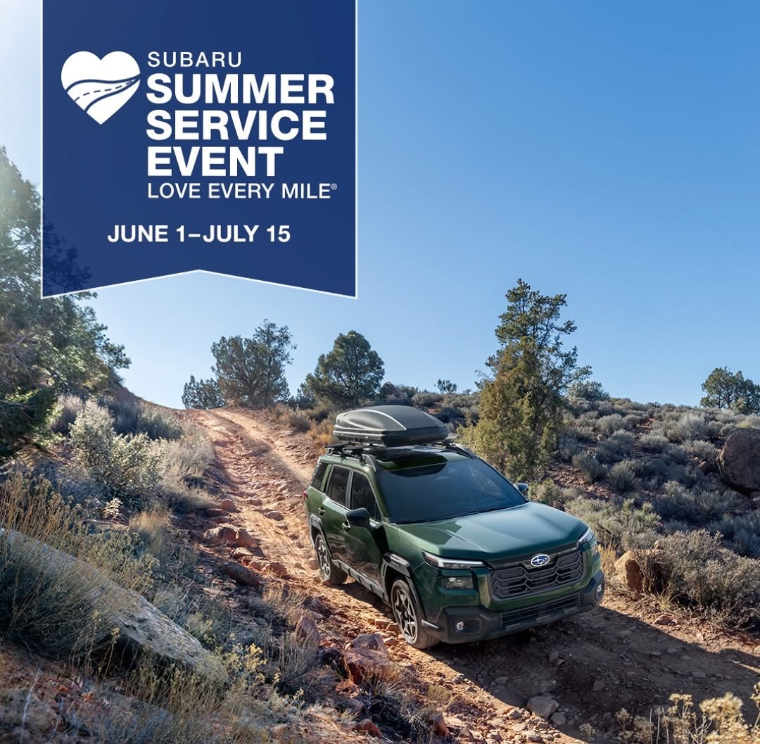 Get road-trip ready with our Subaru Summer Service Event! 

From June 1–July 15, save on the maintenance and services your Subaru needs to keep you exploring with confidence. @subarudalton's factory-trained technicians are here to help keep your Subaru performing at its best 🧰🛠️

📅 Schedule your service appointment and take advantage of special summer savings: https://www.subarudalton.com/serviceparts-specials-national-city-ca.html

#SubaruSanDiego #DaltonSubaru #SubaruService  #SummerServiceEvent #MileofCars