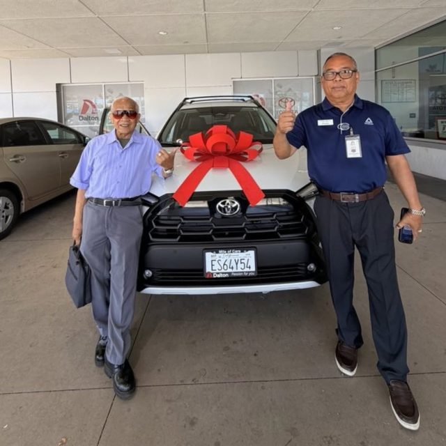 Congratulations on your brand-new vehicle from @toyotadaltonus! 🚗✨

We're proud to hear that Carlito made the entire car-buying journey easy and stress-free. We're thrilled that he helped make this exciting milestone a smooth one!

#DaltonToyota #ToyotaNationalCity #MileofCars