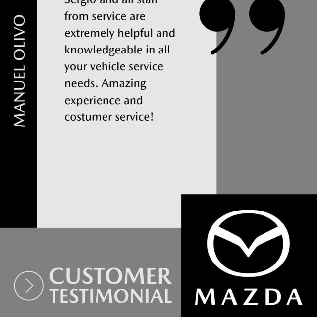 Thank you for sharing, Manuel! It's always great to hear from happy @westcottmazda  customers 🚙

#WestcottMazda #MileofCars #MazdaDealership