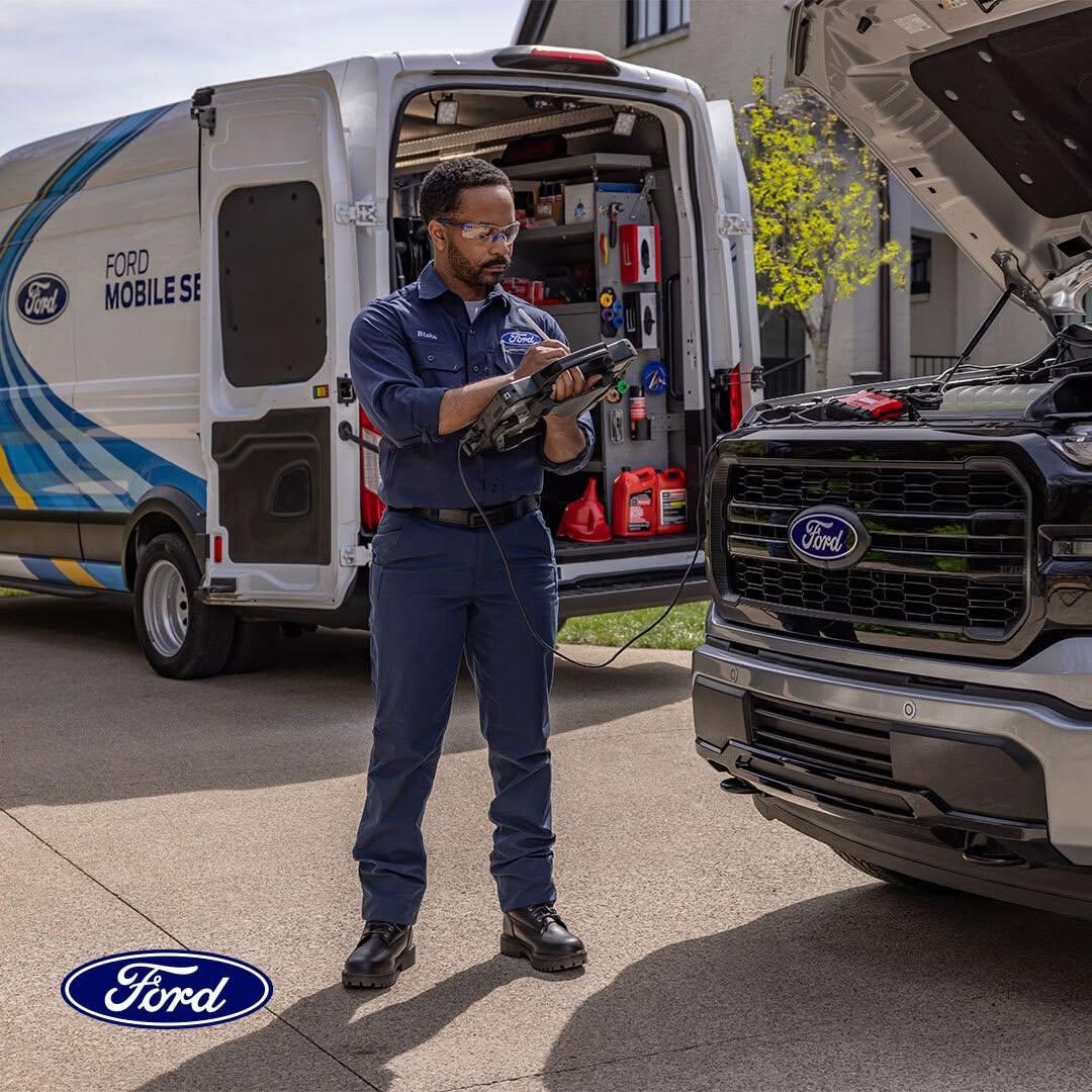 Before that summer road trip, let @perryfordofnationalcity give your vehicle the green light! ✅

We'll come to your home at no extra charge to change your oil, rotate your tires, and more. Just schedule Ford Mobile Service: offered by participating dealers and may be limited based on availability, distance, or other dealer-specified criteria. Does not include parts or repair charges.

#MileofCars #PerryFord #FordMobileService