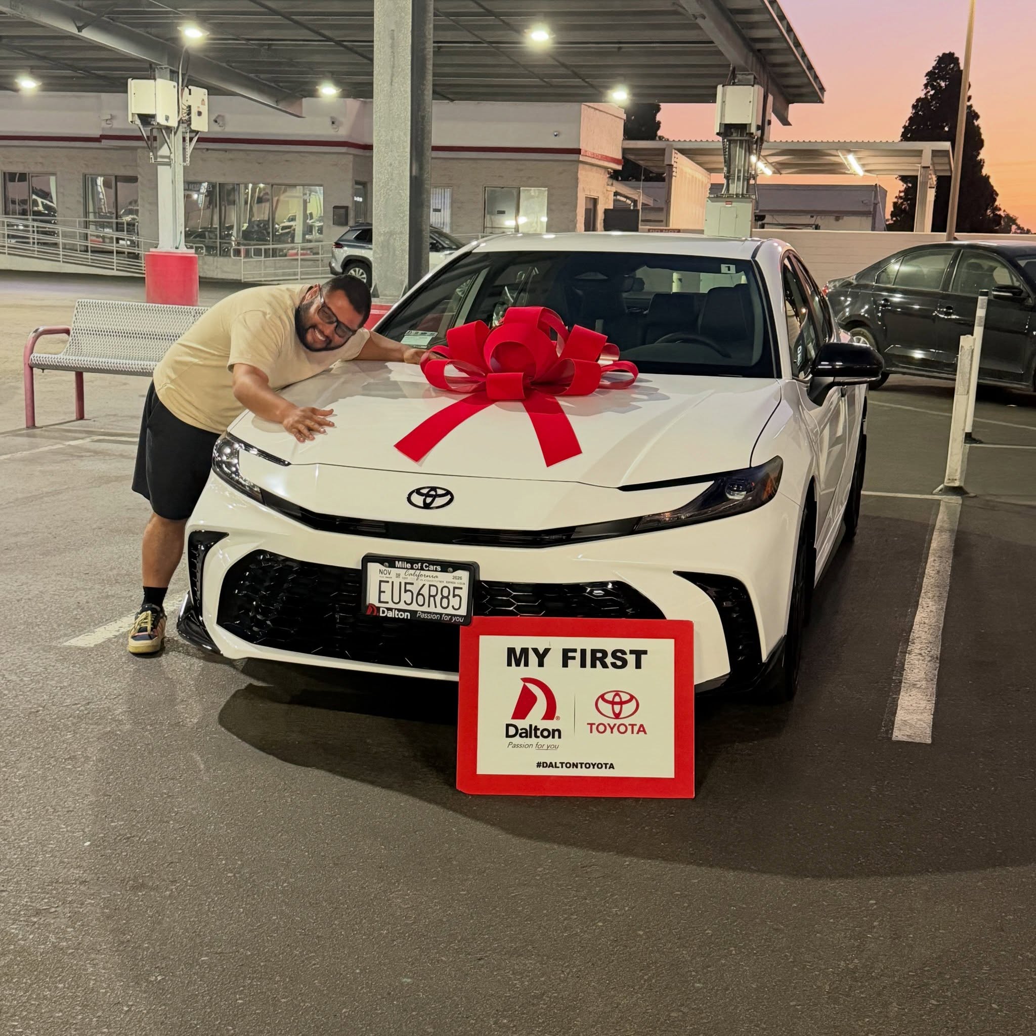 Enjoy your brand new Camry 2026, Robert! The almost 50 mpg is going to be amazing ⛽️

Thank you @toyotawithjose for all of your assistance in finding the perfect fit! 

#MileofCars #ToyotaCamry #2026ToyotaCamry #DaltonToyota