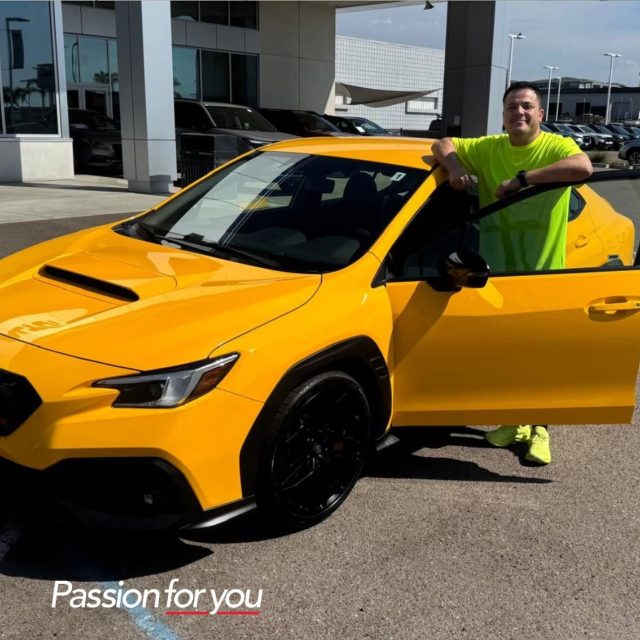 Congratulations on your new Subaru WRX! Wishing you many miles of fun and adventures behind the wheel 💛🏁

Shoutout to Arturo for delivering the Dalton Difference. Visit @subaru.dalton on the Mile and let our team help you find your next Subaru.

#DaltonSubaru #MileofCars #SubaruWRX