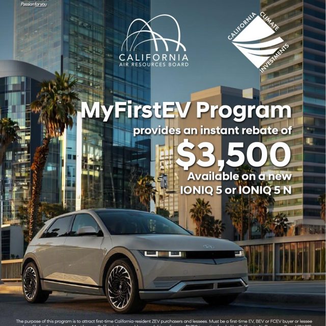⚡ Thinking about making your first EV an IONIQ 5?

The MyFirstEV Program provides qualified first-time EV buyers with a $3,500 instant rebate on eligible new Hyundai IONIQ 5 and IONIQ 5 N models. That’s $3,500 in instant savings toward going electric. 🔋

Funding is limited, so visit @hyundai.dalton to learn more and see if you qualify.

*Program eligibility, vehicle eligibility and restrictions apply. Funding is limited and incentives are not guaranteed. See Dalton Hyundai National City for complete details.

#DaltonHyundai  #IONIQ5 #HyundaiEV #MileofCars #electricvehicles