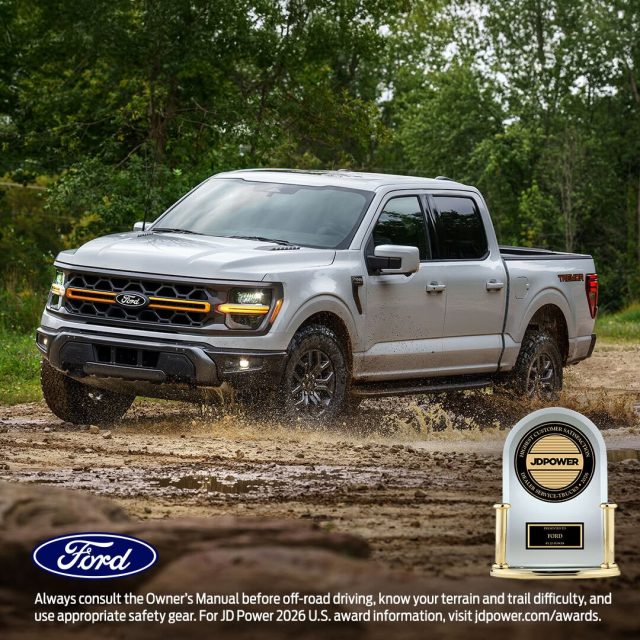 This award says customers feel like we do high-quality work. That’s why being named #1 in Customer Satisfaction for Dealership Service Among Truck Owners in the JD Power 2026 U.S. Customer Service Index (CSI) Study is a big deal.

We always want to go above and beyond for you. Real parts. Real pros. Real easy.

#PerryFord #PerryFordNationalCity #MileofCars #JDPower2026
