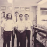 Parts Department (from left) Ronald Kennedy Jr., Stan Funicelli, Marco Guerrero and Alfred Mayor