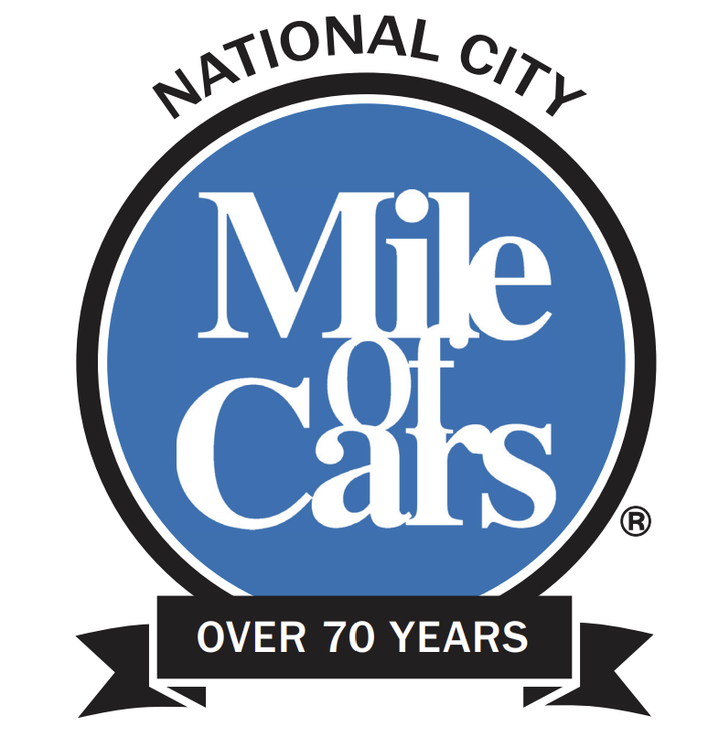 Mile of Cars in National City logo