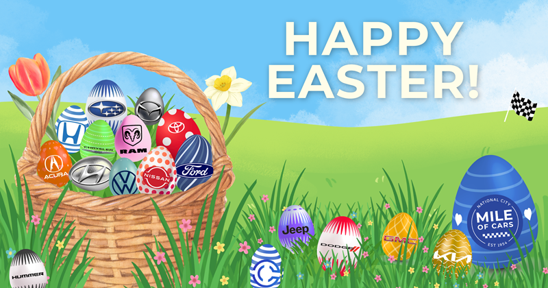 Happy Easter from Mile of Cars