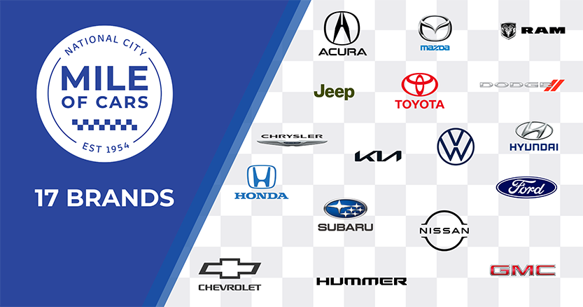 17 Brands = Thousands of Cars