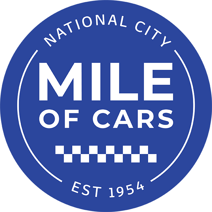 Mile of Cars in National City logo