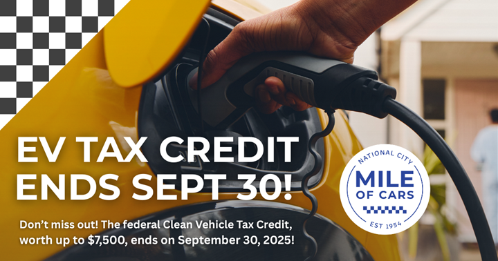 EV Tax Credit Ends Sept 30th