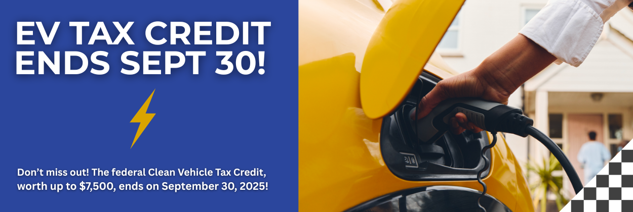 EV Tax Credit Ends Sept 30th