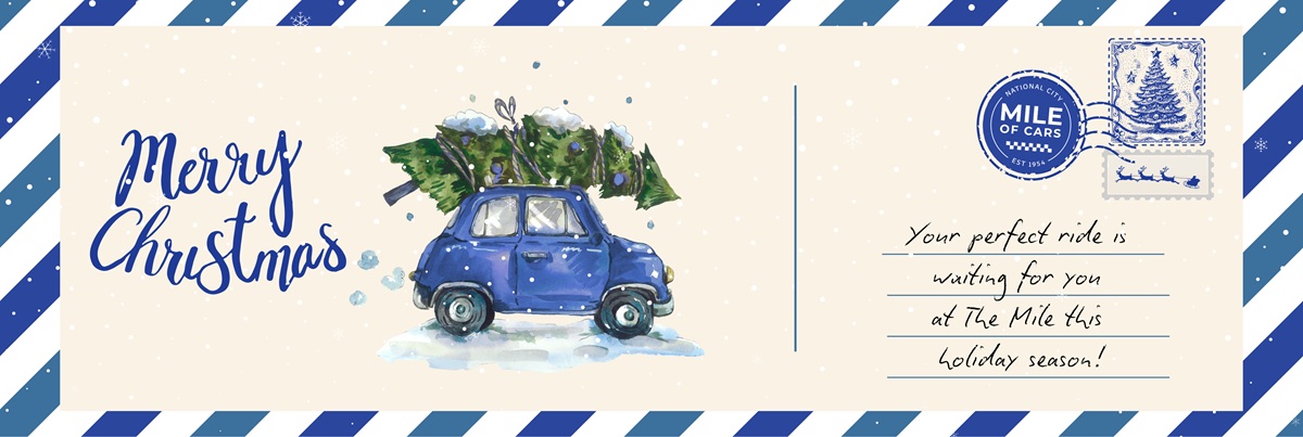 Merry Christmas from Mile of Cars