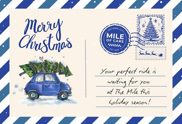 Merry Christmas from Mile of Cars