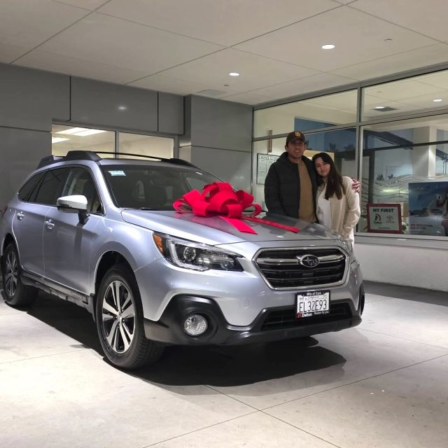 Congratulations Jonathan & Valeria on your 2019 Subaru Outback Premium! 🎉🚙

Thank you @toyotawithjose for helping them find their perfect new set of wheels at @toyotadaltonus. We hope you two enjoy the ride and make some great memories!

#SubaruOutback #DaltonToyota #MileofCars